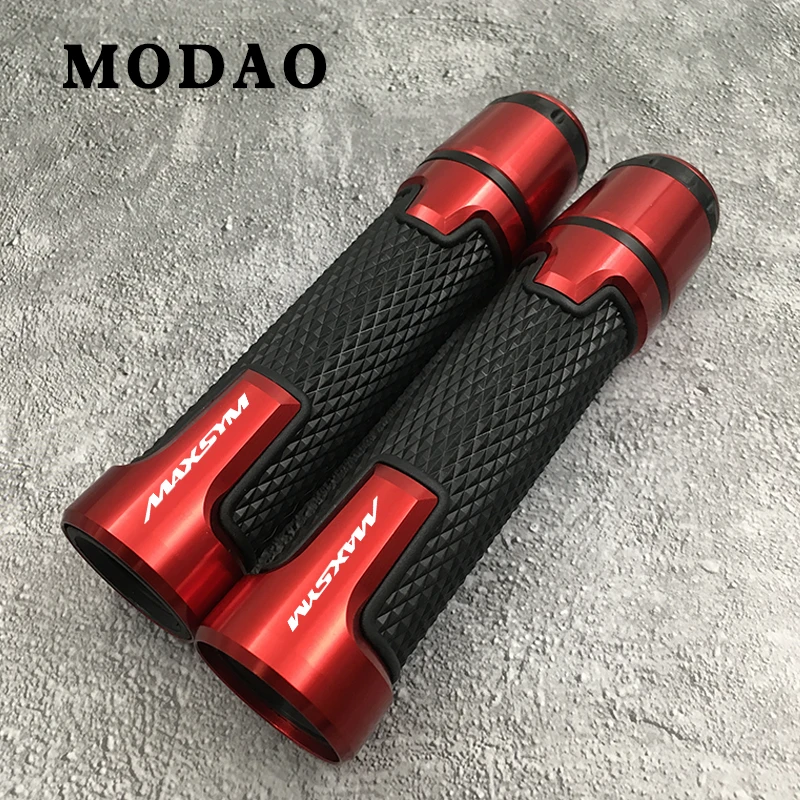 Red Для SYM MAXSYM400i MAXSYM600i MAXSYM 600i 400i CNC алюминиевый мотоцикл Скутер мотоцикл кулак и конец автомобильные аксессуары - Color: Red