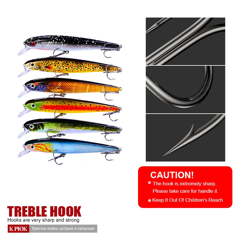 PROBEROS 11 см г рыболовные приманки SP Minnow Swimbait Crankbait воблер искусственная жесткая