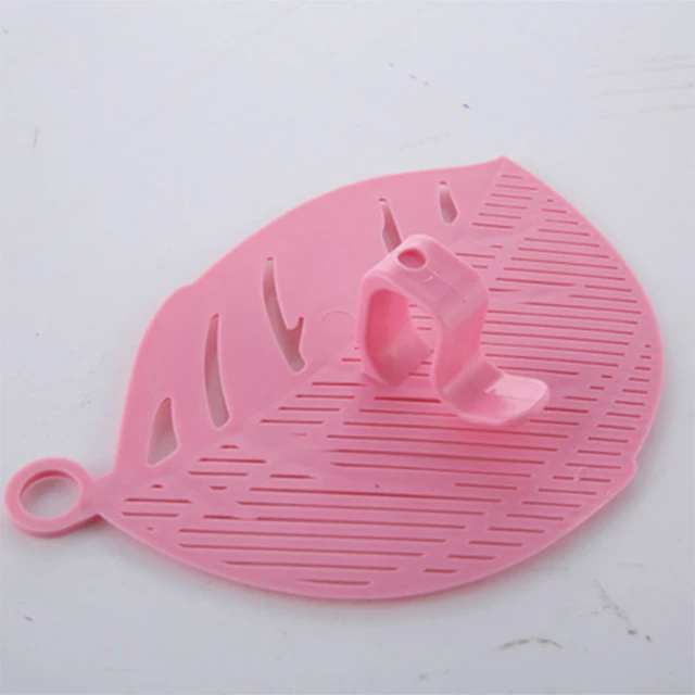 Leaf Wash Sieve 2 шт. складные дуршлаги, набор силиконовых кухонных корзин для фруктов, овощей, круглые корзины, складные ситечки, кухонные аксессуары - Цвет: Leaf Wash Sieve