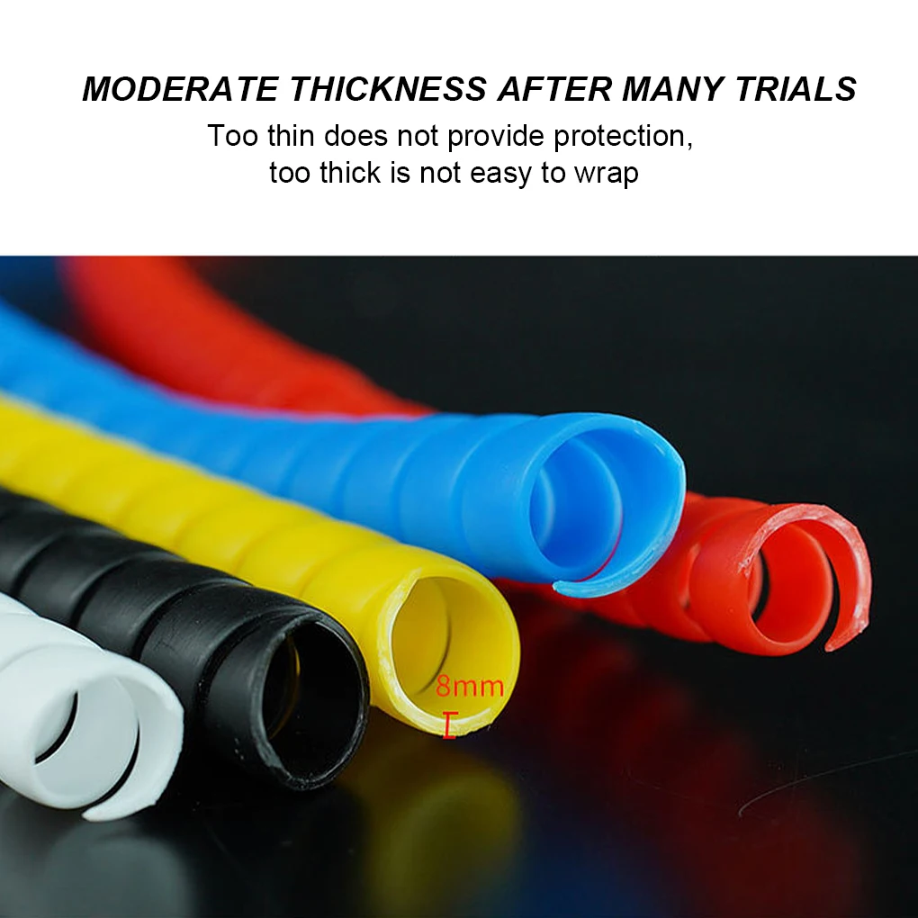 

1M Electric Scooter Line Protector Plastic Flexible Scooter Winding Tube Replacement for Xiaomi M365 Scooter Accessories