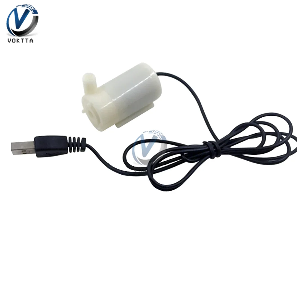 Погружной мини насос с бесщеточным двигателем 100 л/ч 3 В постоянного тока низким