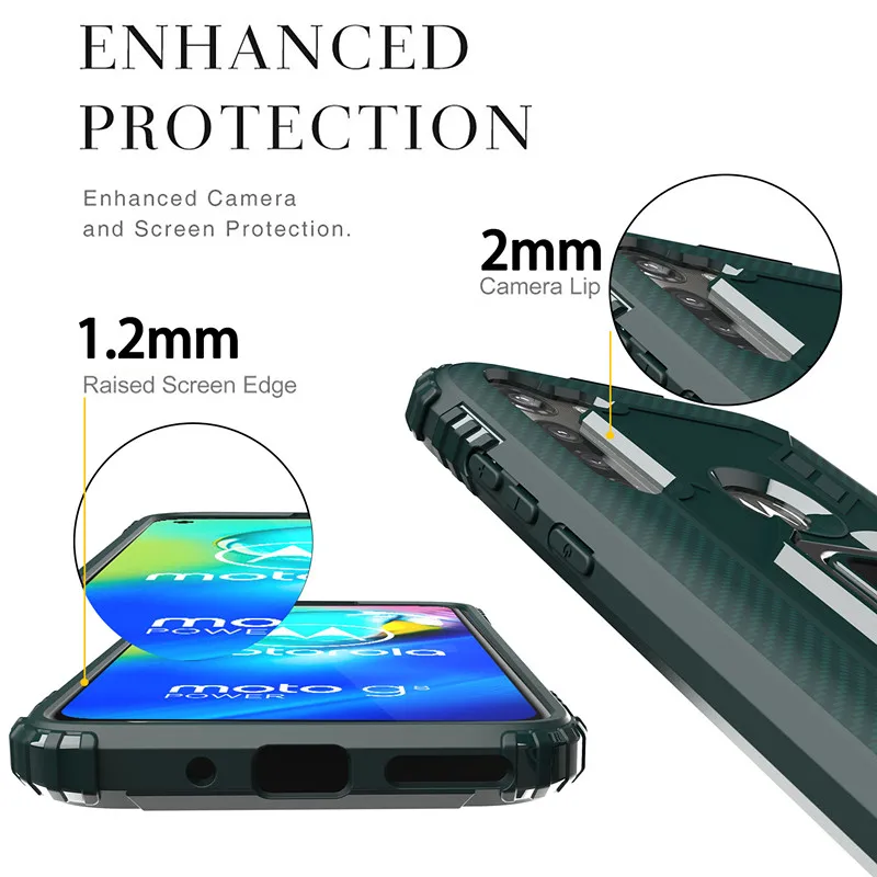 ZFTTN противоударный чехол для Motorola Moto G8 Power магнитный автомобильный держатель