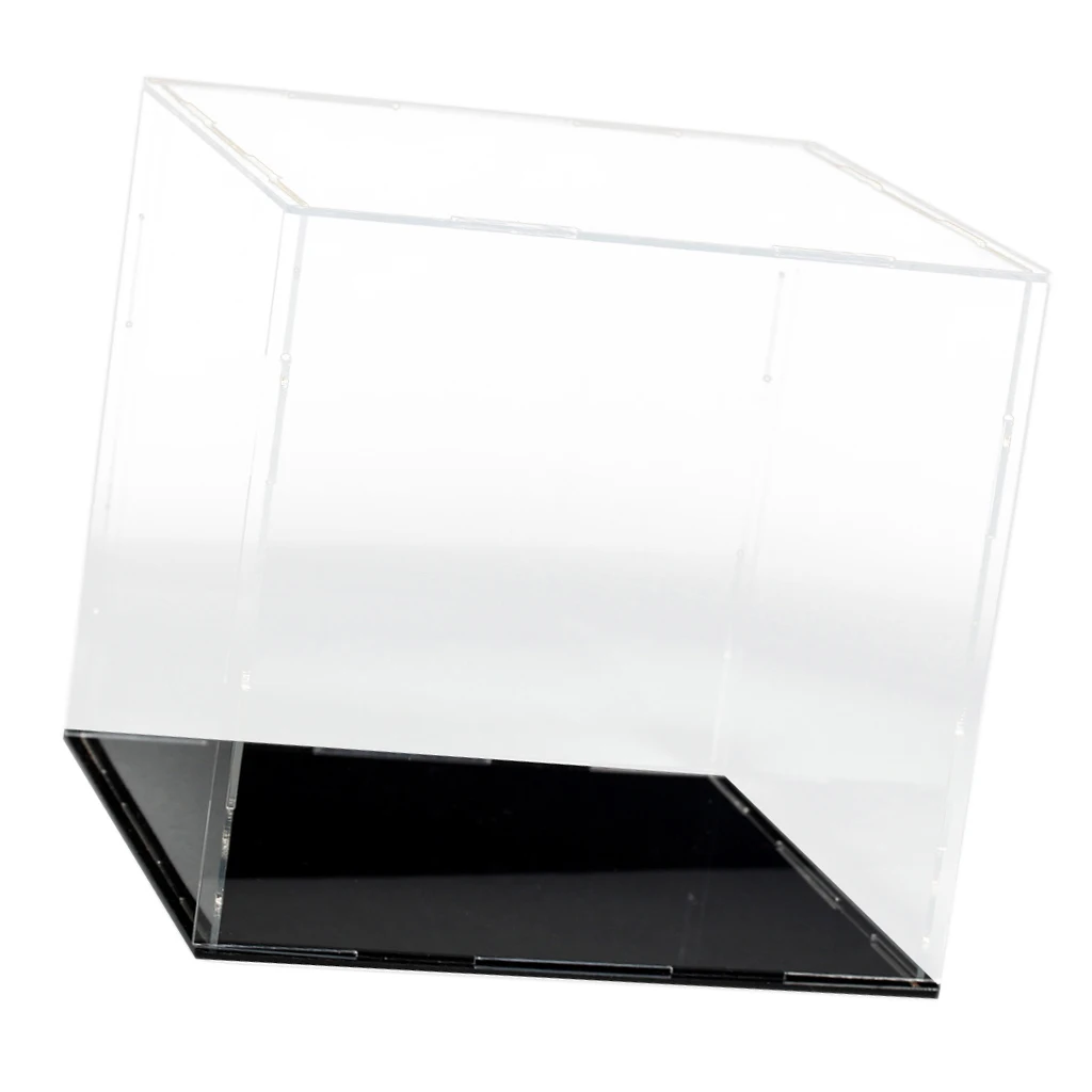 

Collection Display Clear Acrylic Box Showcase Protection 15x15x15cm for 1x