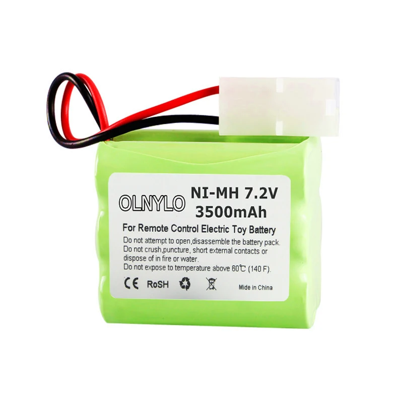 

5pcs 7.2V 3500mAh NiMH Battery and Charger Set For Rc Toys Cars Tanks Trucks Robots Guns Boats AA 7.2V NI-MH Battery Pack