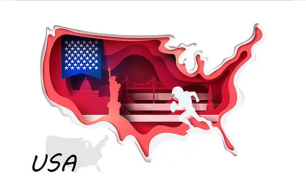 Флаг карты США под заказ хобби бизнес история баннер искусство 90x150 см |