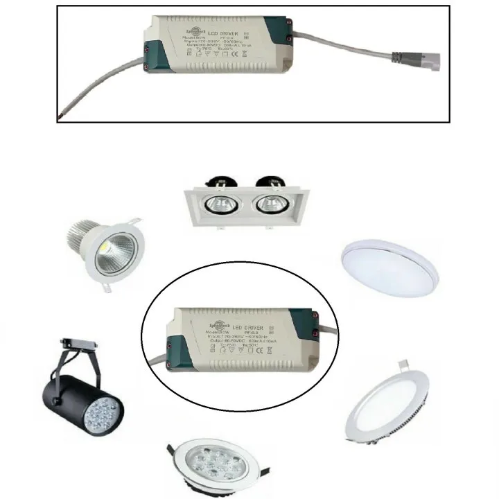 

4-7W LED Driver Adapter AC85-265V To DC Transformer Panel Power Supply Unit For Downlight Tin Lantern LED Lights Bulbs 200~300mA