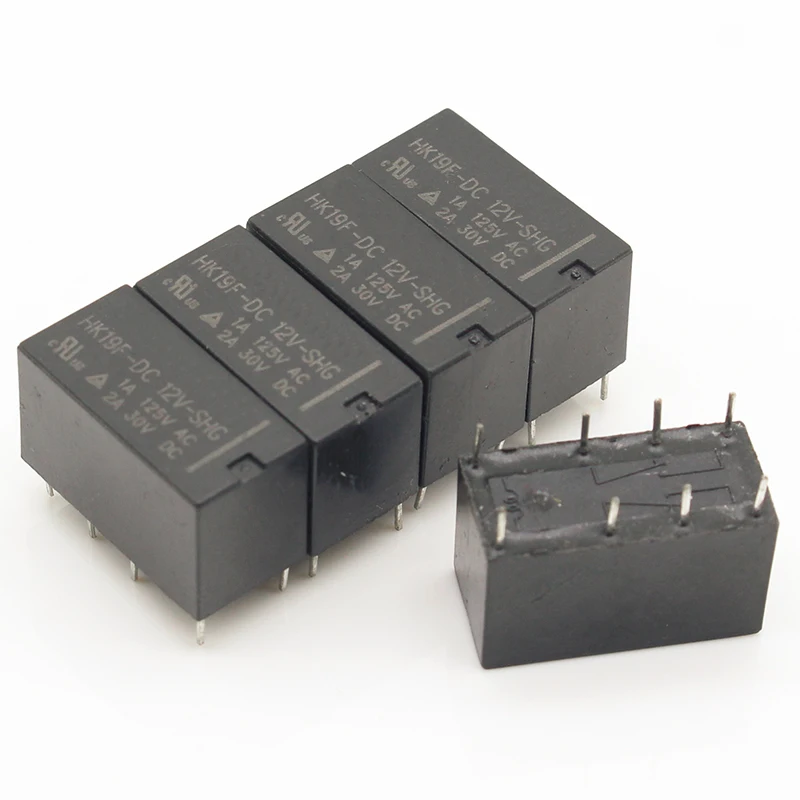 5 шт. релейная лампа Φ HK19F 5V 12V 24V|Реле| |