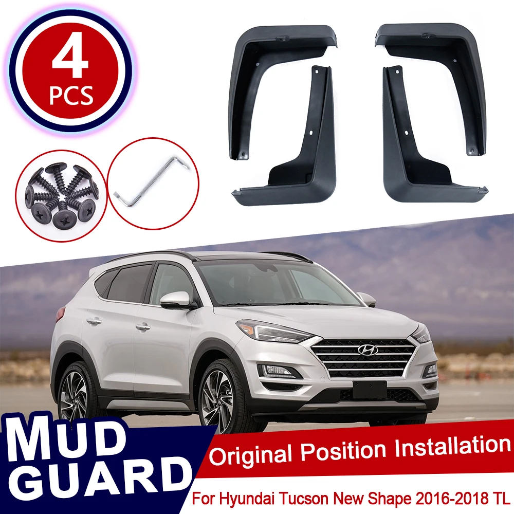 Брызговики автомобильные для hyundai Tucson 3 TL 2016 2017 2018 2019 авто крыло переднее