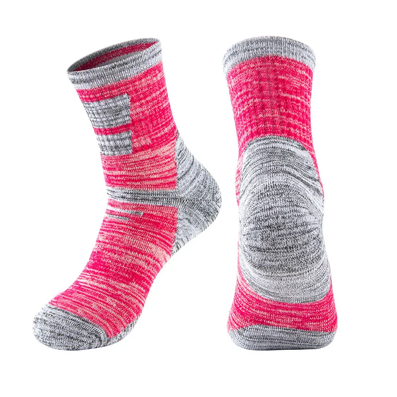 Running Sports Socks 5 PAIRS Thickened Ski Socks Outdoor Sweat-absorbent Unisex Socks Hiking Socks Drop Shipping