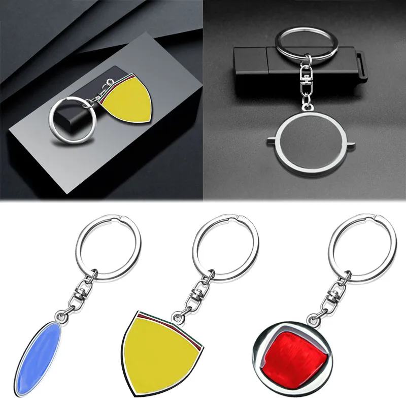 

Metal Car keychain Auto logo keychain Car decoration accessories For Skoda Octavia Fabia Kamiq Kapoq Kodiaq Rapid SCALA Superb