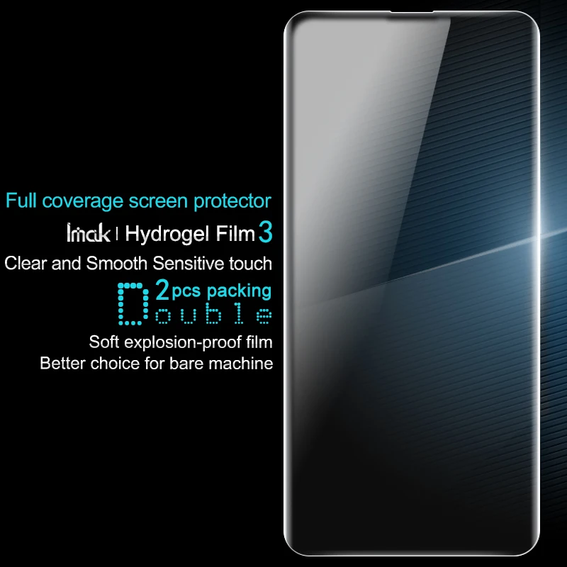 Для huawei Nova 3 гидрогель III Экран протектор 2 шт IMAK полный охват спереди задняя