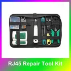 Набор инструментов для ремонта сети RJ45, RJ11, RJ12, Cat5, 13 шт.набор