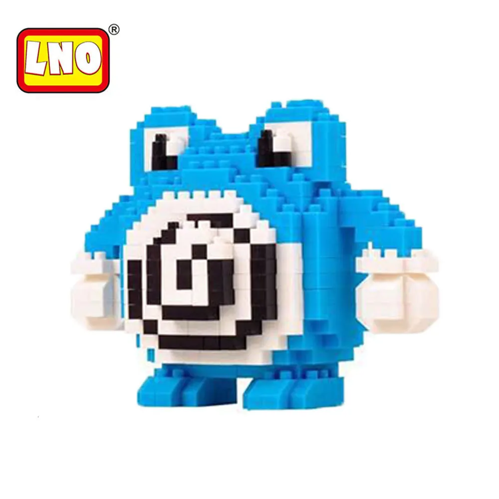 LNO пластиковые строительные блоки Аниме Пикачу Фигурки игрушки Charmander модель