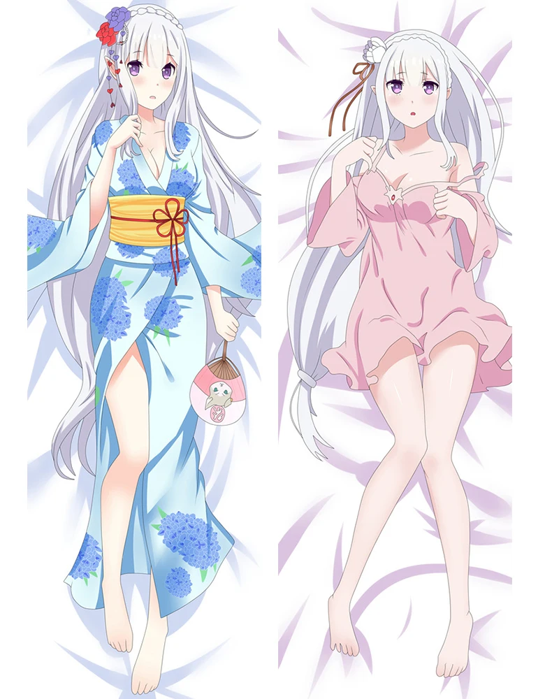 Аниме RE ZERO Start Life in other Наволочки Dakimakura Чехол сексуальная девушка 3D двухсторонняя