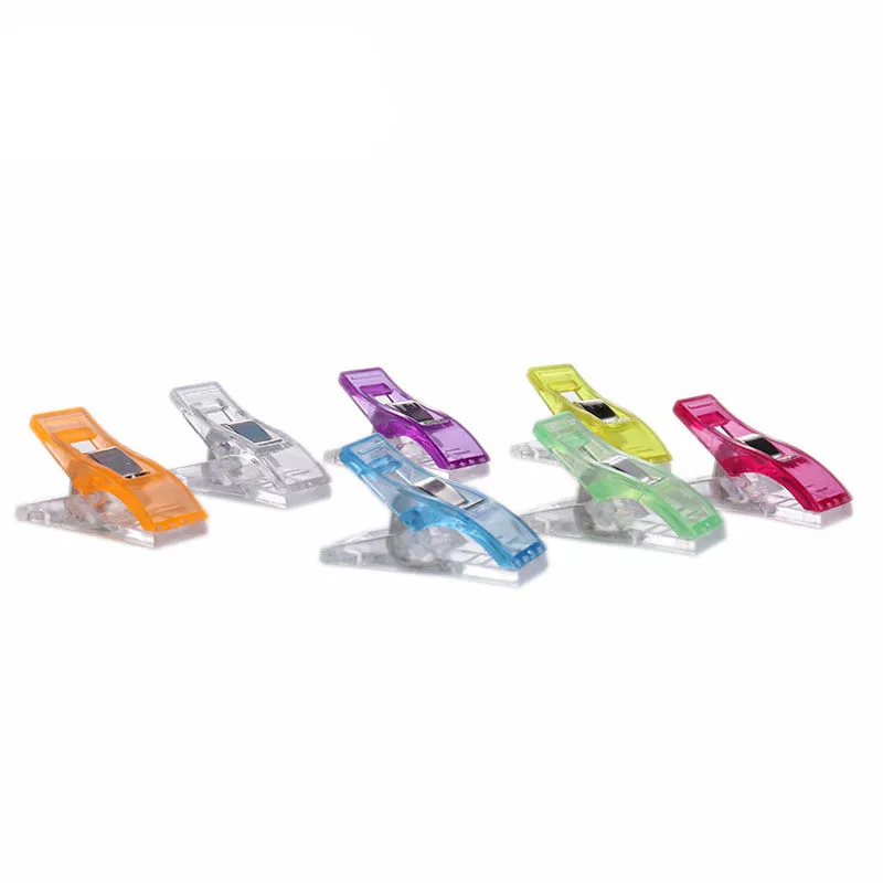 

1/5pcsTape Bias Maker DIY Job Foot Case Supplies Plastic Clip Hemming Sewing Tools Sewing Accessories Fabric Clover Mar