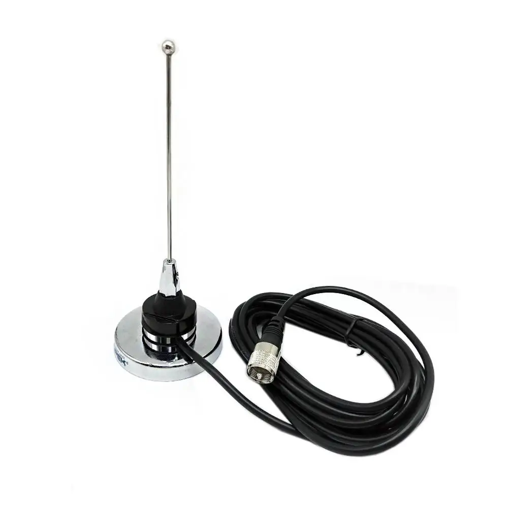 Магнитное крепление NC-450MU NMO UHF 400-520 МГц с антенной 18 см для QYT KT-7900D 8900D Baojie 318