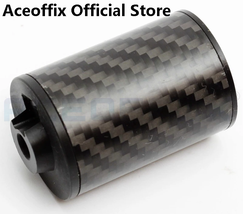 Aceoffix 3K Углеродное волокно задняя подвеска складной велосипед ультралегкий 20g