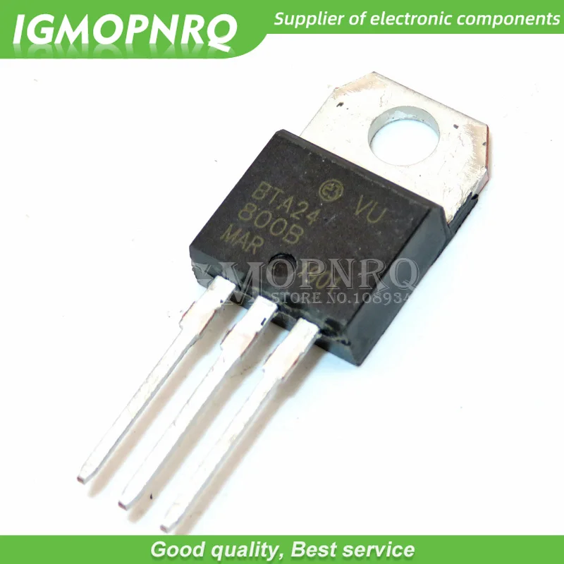 5 шт. BTA24 800B 800 Triacs 25 AMP вольт TO 220 новый оригинальный|c c| |
