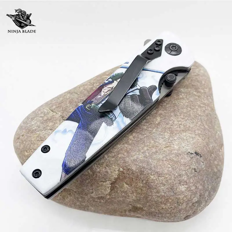 Складной нож пиратский король курильщик белый охотник Jackblade Туризм Кемпинг Jackknife