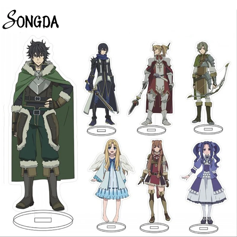 

Anime The Rising Of The Shield Hero Acrylic Stand Model Plate Raphtalia Firo Cartoon Figure Standing Sign Desk Decor Toys Gifts