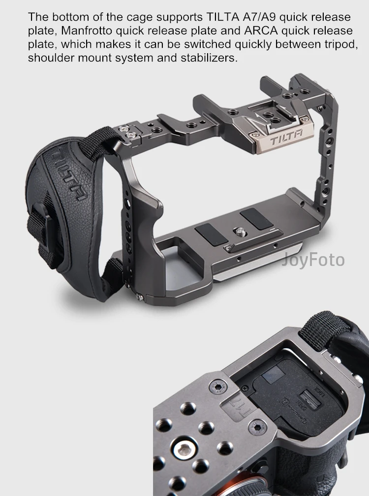 Tilta DSLR Камера клетка TA-T17-A-G TA-T17-C-G для sony A7 A9 A7III A7R3 A7M3 A7S3 sony A7/A9 серии w/фокусная ручка A7 iii клетка