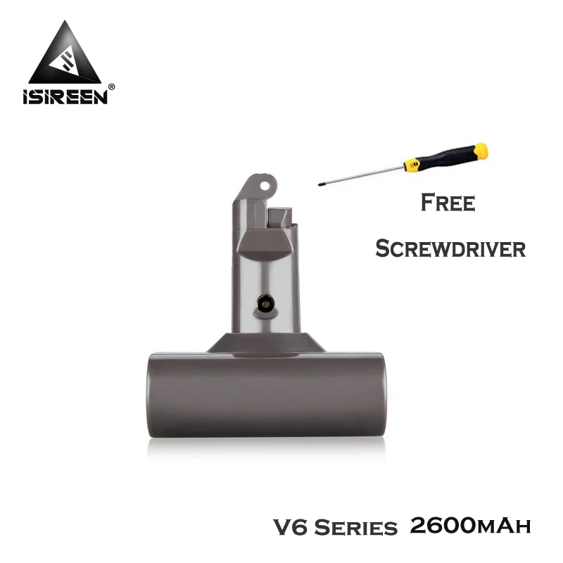 2600mAh 21,6 V Перезаряжаемые Li-Ion Батарея 2100 мА/ч, замена для DYSON V6 серии Батарея DC61 DC62 DC72 DC71 DC58 DC59 DC74 965874-02 - Цвет: 2600mAh