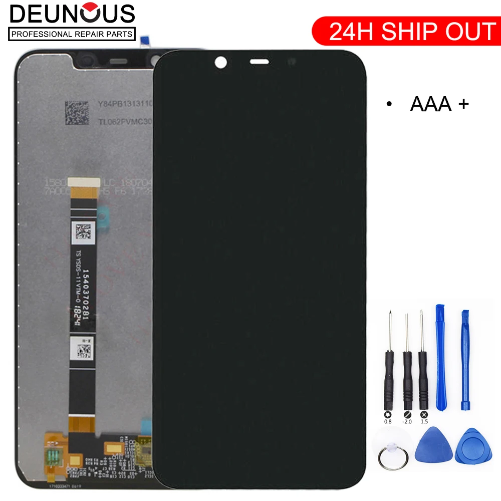 Pantalla t&aacute;ctil LCD Original de 6,18 "para Nokia 8,1, digitalizador LCD 7,1 Plus TA-1131-0