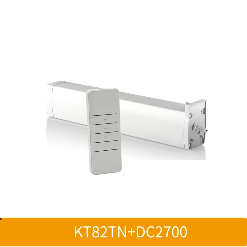KT82TN and DC2700 Dooya KT82TN, DC Электрический шторный мотор, встроенный Трансформатор переменного тока 100-240 В, пульт дистанционного управления для умного дома автоматический - Цвет: KT82TN and DC2700