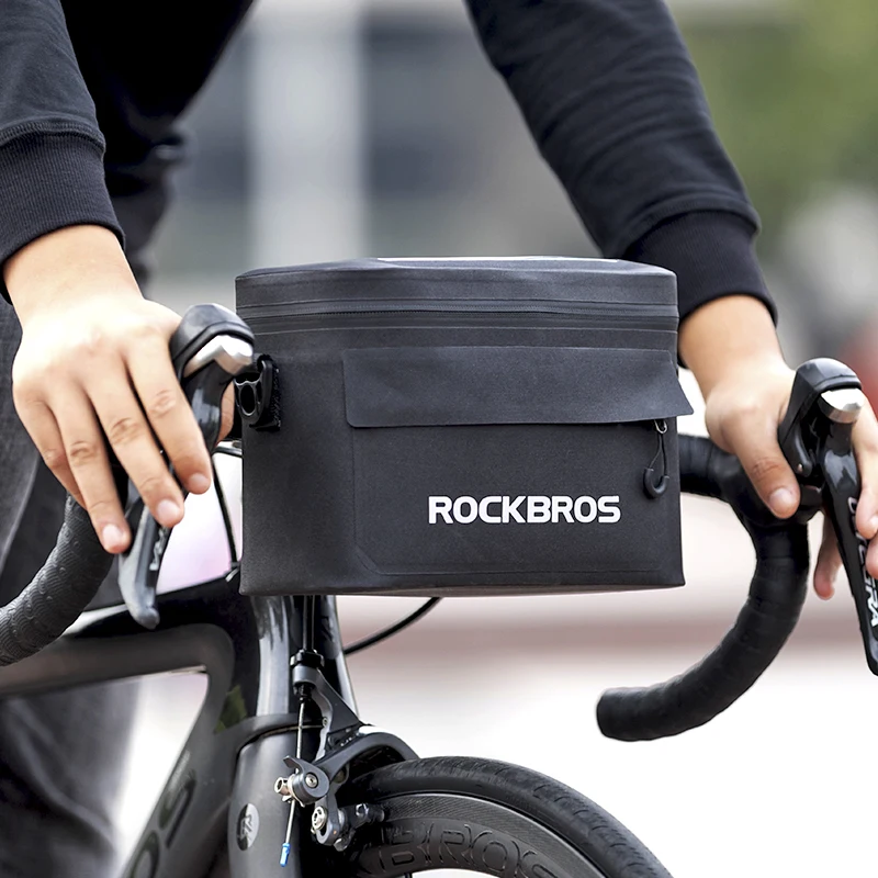 

ROCKBROS Bicycle Touch screen 6.0" Phone Handlebar Camera Shoulder Bags 4.5L Bike Bag Multi-purpose Portable Bike Accessories