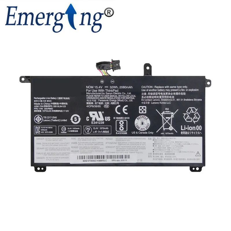 15 4v 32wh new original 01av493 laptop battery for lenovo thinkpad p51s p52s t570 t580 sb10l841 00ur890 00ur891 00ur892 free global shipping