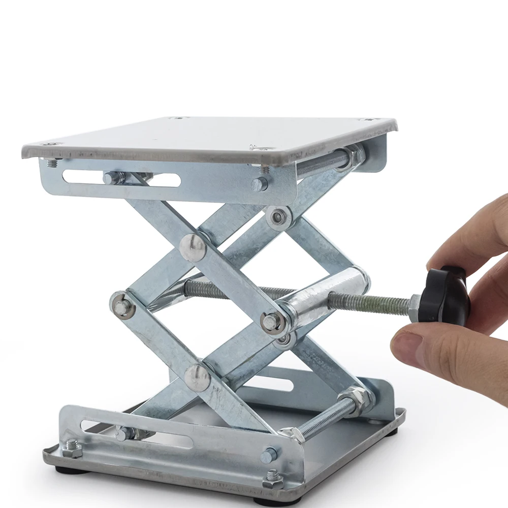 

Adjustable Metal Lifting Platform Laboratory Bench Model Car Maintenance Tools for RC Car Axial SCX10 Traxxas TRX4 TRX6 Capra