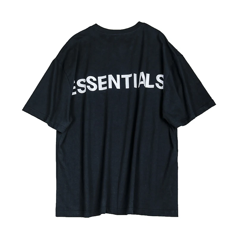 Ss19 футболка Джерри Лоренцо модный бренд первой необходимости Черная