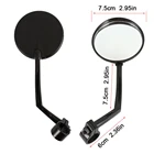 Выпуклое безопасное зеркало заднего вида для горного велосипеда, противоколлективное, HD, прозрачные, противоударные, велосипедные аксессуары