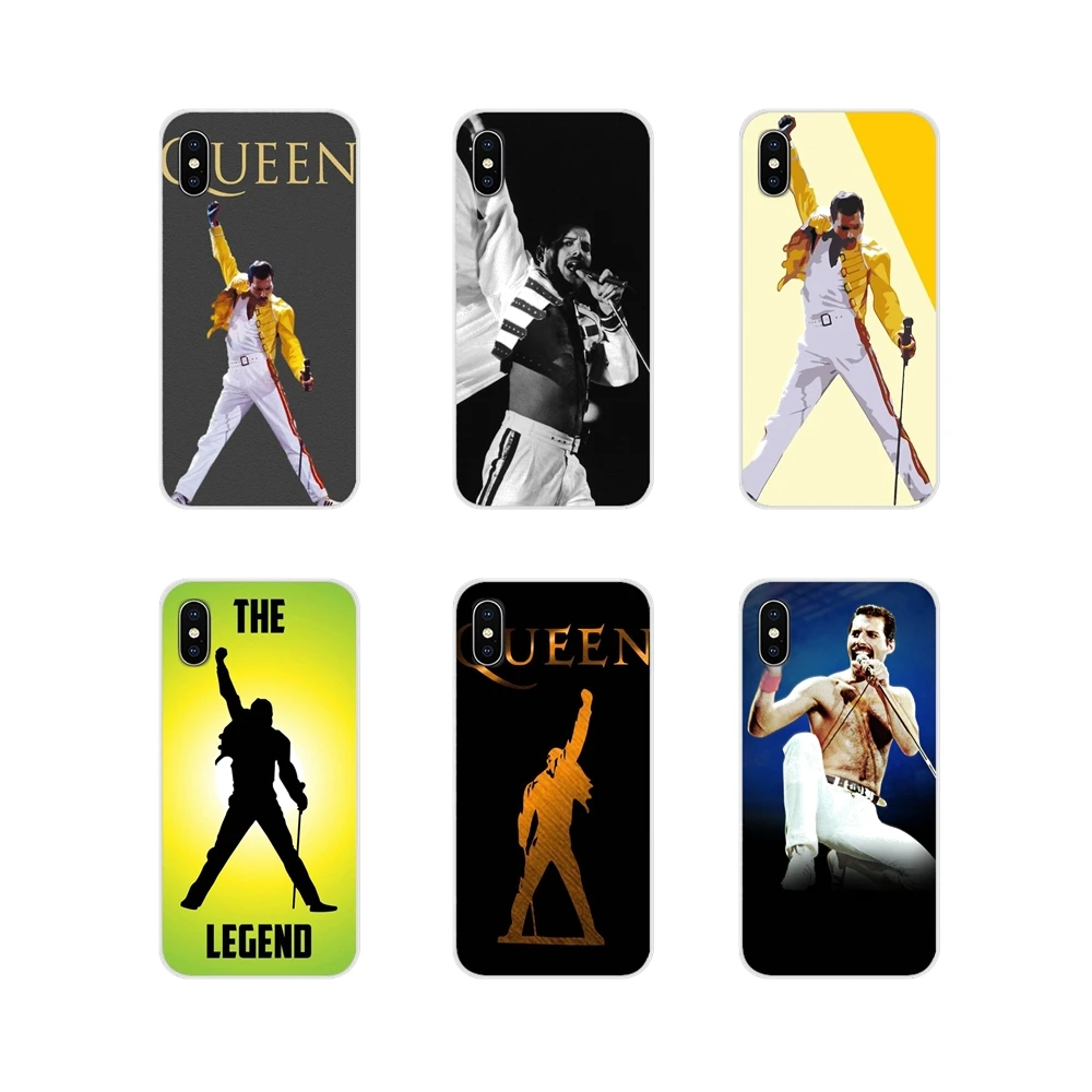 Чехол для телефона аксессуары Queen Freddie Mercury для Xiaomi Mi4 Mi5 Mi5S Mi6 Mi A1 A2 A3 5X 6X 8 CC 9 T Lite SE Pro