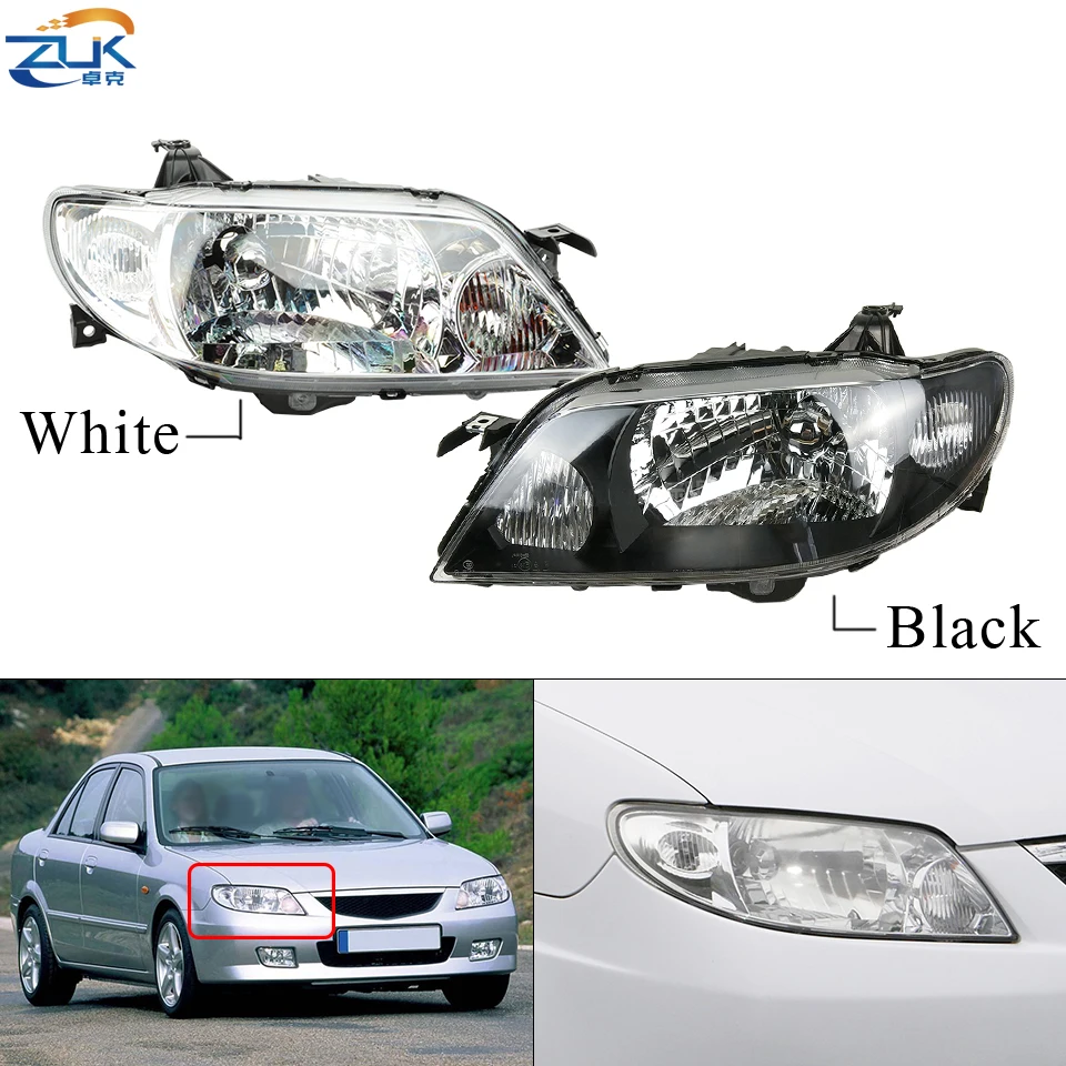 ZUK спереди головной светильник светодиодный налобный фонарь для MAZDA 323 BJ FAMILIA PROTEGE