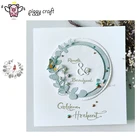 Металлические Вырубные штампы, вырезанные формы, лист, фрукты, круг, венок, скрапбукинг, бумажный нож, форма, лезвие, перфоратор, трафареты