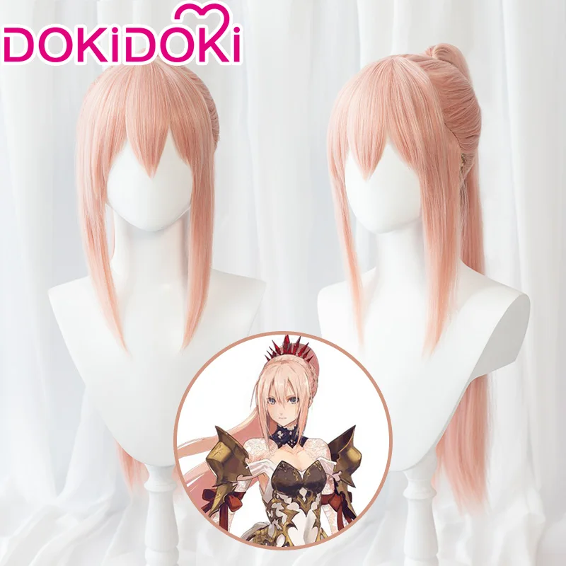 

IN STOCK DokiDoki Game Tales of Arise Cosplay Shionne Wig Women Long High ponytail Halloween Game Tales of Arise Shionne Cosplay