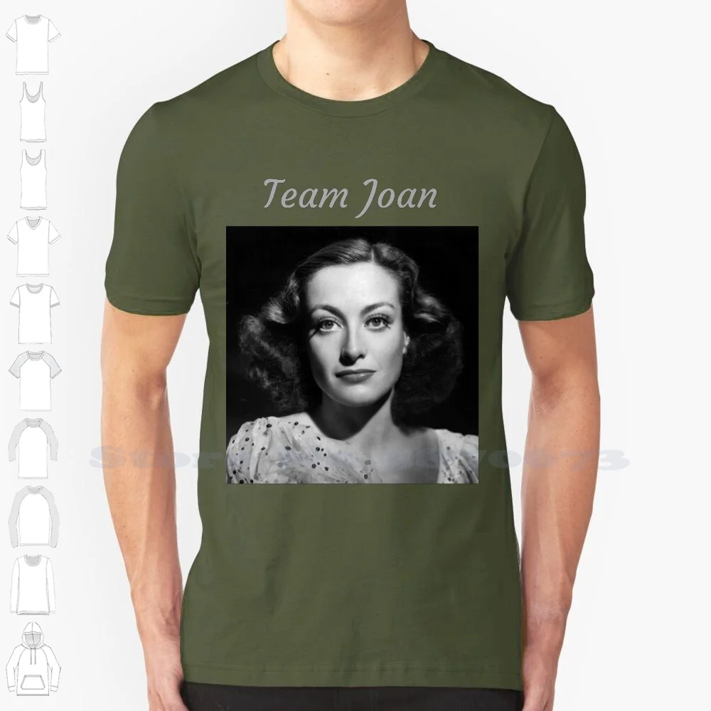 

Team Joan Crawford Forever! Black White Tshirt For Men Women Bette Davis Feud Fx Baby Jane What Ever Happened To Baby Jane