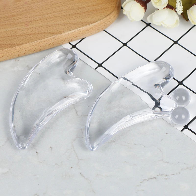 Новый порошок 3D Хрустальный скребок Gua Sha соскабливающая доска уход за телом