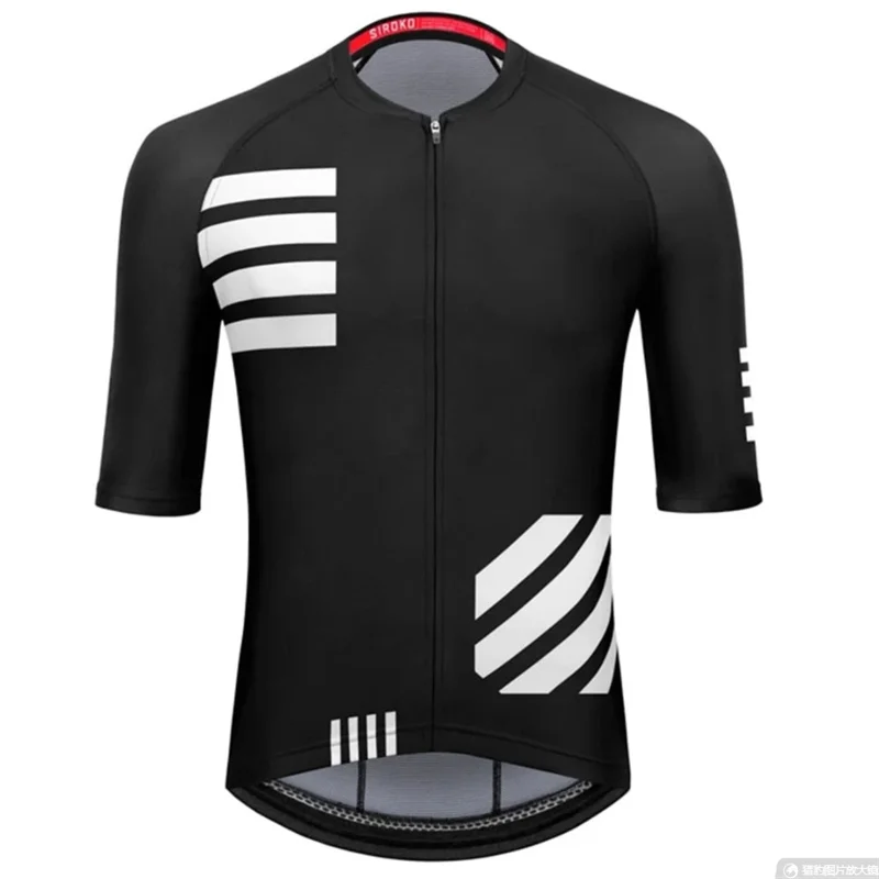 

Bike Shirt With Open Cell Mesh Fabric Men Shirts Summer Quick Dry Light Breathable Tops Cycling Jersey Short Sleeve Triathlon