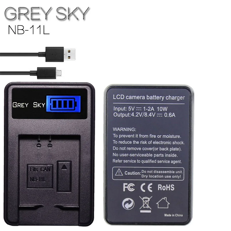 4 шт. для canon NB-11L Аккумулятор Canon PowerShot A2300 IS A2400 A2500 A2600 A3400 A3500 ELPH 110 HS | Электроника
