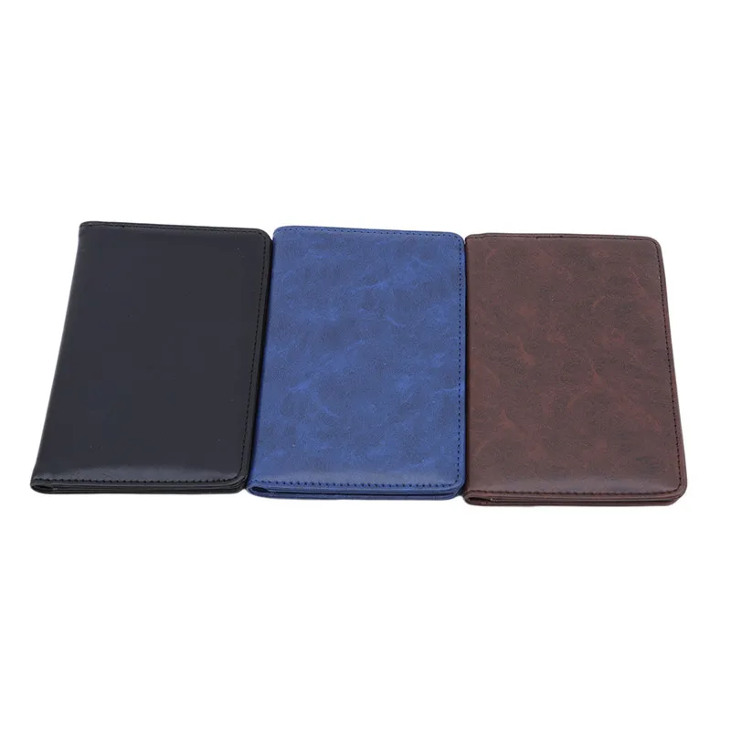 

2020 New Men And Women PU ultra-thin Passport Wallet The hand-held Documents Package multi-function Passport Card Sets Purse ID