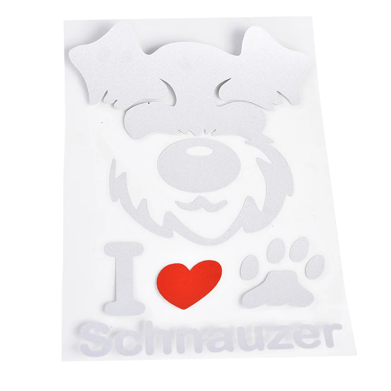 Schnauzer Автомобильная Наклейка Автомобильные украшения аксессуары милый щенок