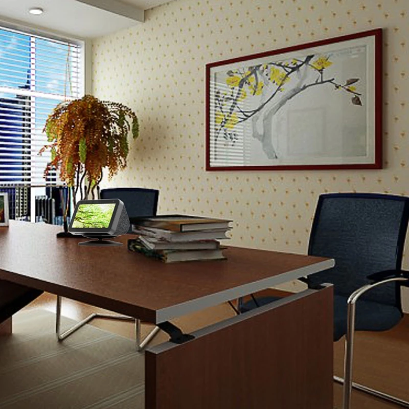 

Anti-Slip Base Mount Bracket Rotatable Magnetic Bracket for-Amazon Echo Show 5 B85B