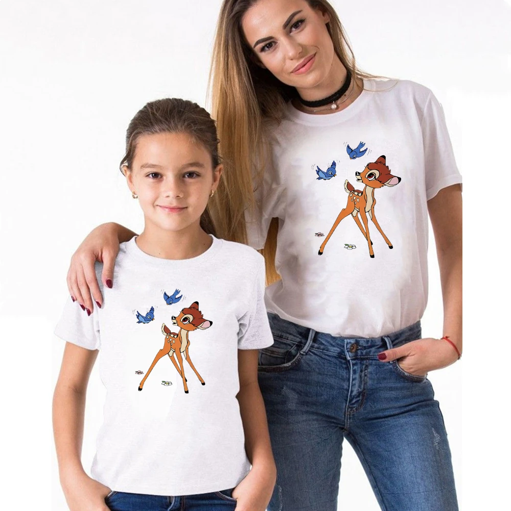 Футболка детская с круглым вырезом и коротким рукавом свободного покроя | Мать