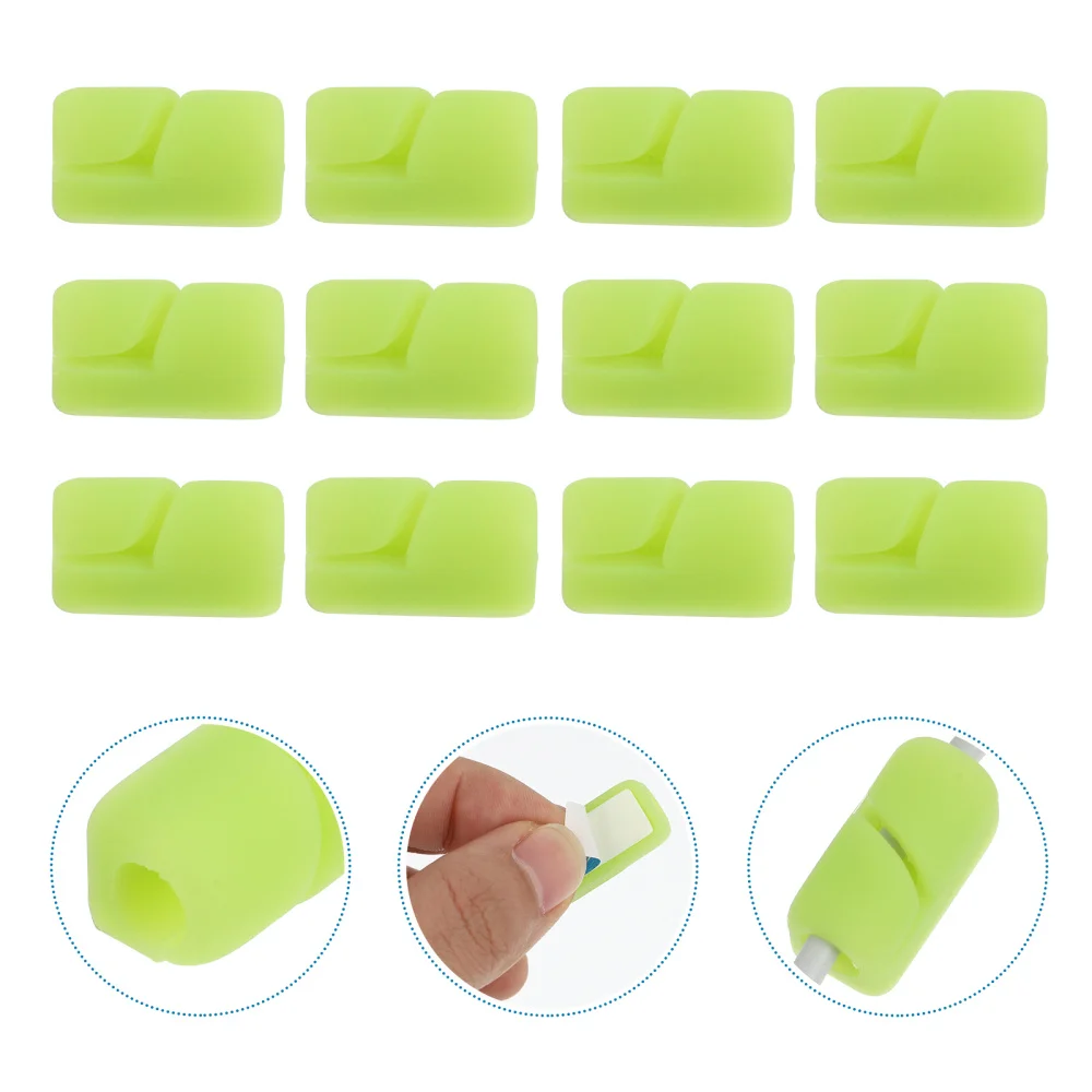 

20 Pcs Silicone Cables Fixing Buckles Cable Fixing Clips Cables Management Clips