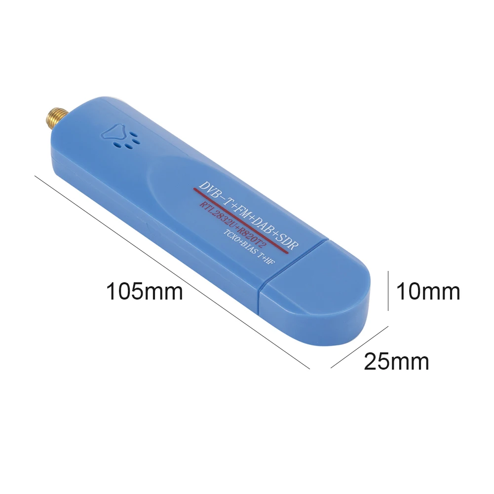 

RTL-SDR Blog 500khz-1.7Ghz RTL2832U 1PPM TCXO SMA Software Defined Radio Receiver Receiving Frequency