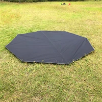 waterproof camping tarp mat multifunctional oxford picnic mat octagonal camping mat rain cover for outdoor picnic travel