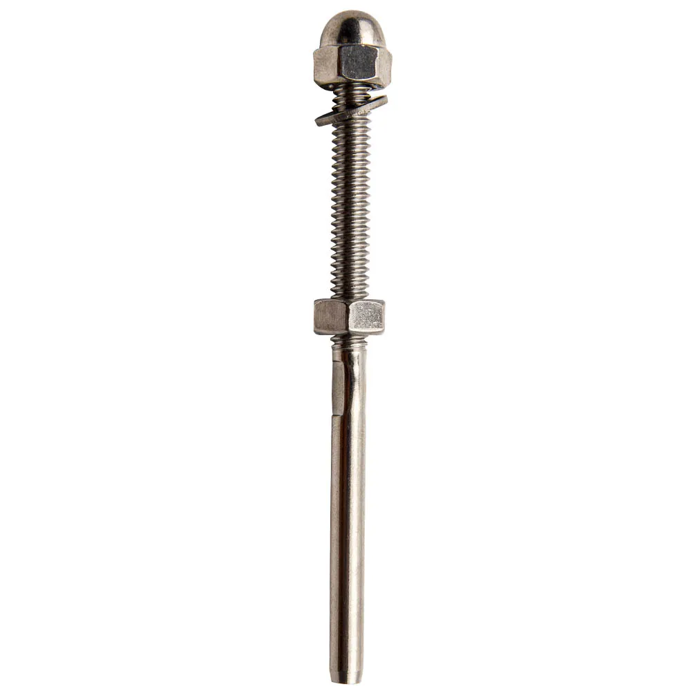 

50xpcs Swage Threaded Tensioner for 1/8" Cable RAILING Systems T316 Stainless Steel 3mm Hole diameter