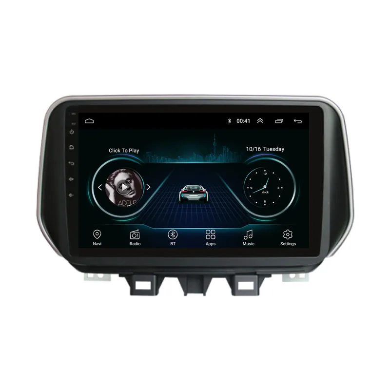4G LTE Android 8,1 для HYUNDAI TUCSON IX35-Мультимедиа стерео автомобильный dvd-плеер навигация gps радио
